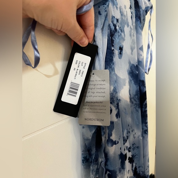 BEBE Blue Dress - Picture 5 of 7